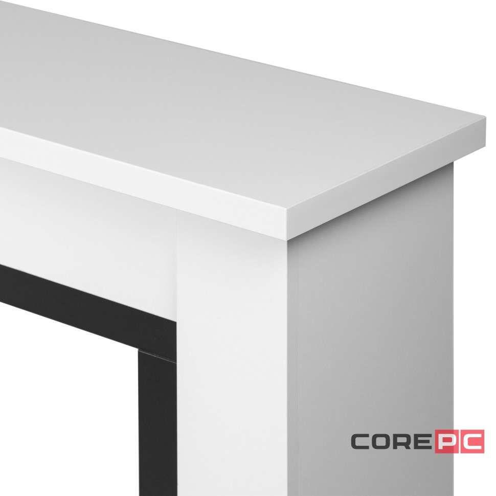 Каминокомплект:Очаг Electrolux Infinity EFP/P-1600ULS, портал Canto Long белый, черный