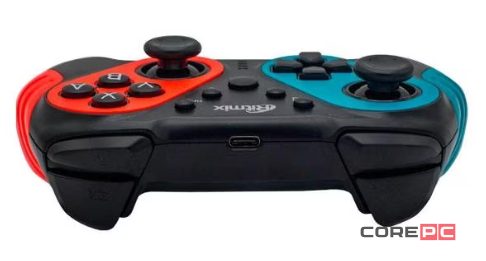 Беспроводной геймпад Ritmix (GP-036BTH) Bluetooth (красный/черный/синий)