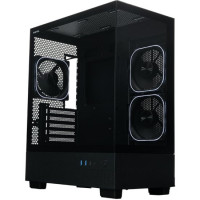 Компьютерный корпус XASTRA Q400M 3ARGB-FG-C6-UC ARGB Black (Q400M-3FG12A-C6-UC)