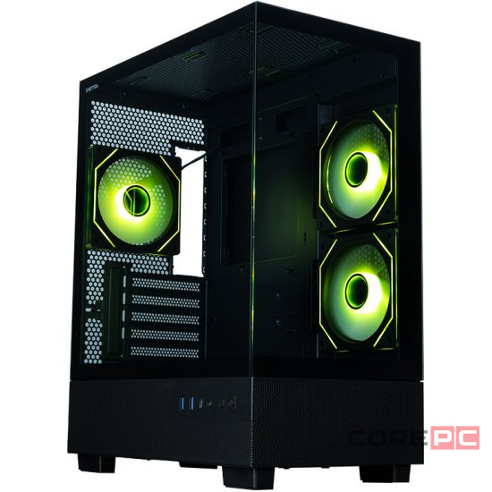 Компьютерный корпус XASTRA Q400M 3ARGB-C6-UC ARGB Black (Q400M-3FM12A-C6-UC)