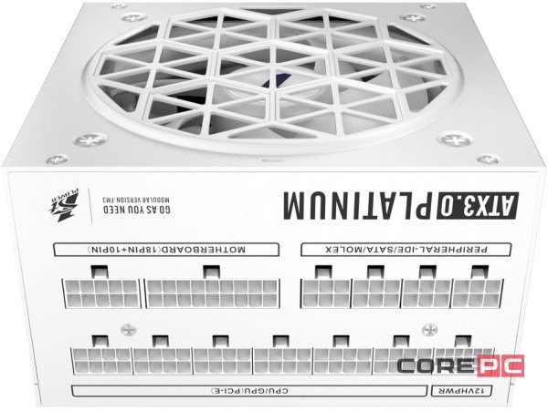 Блок питания 1STPLAYER 1000W NGDP Platinum White (HA-1000BA3-WH) 16 Pin (PCIe 5.0 Connector Cable Details)