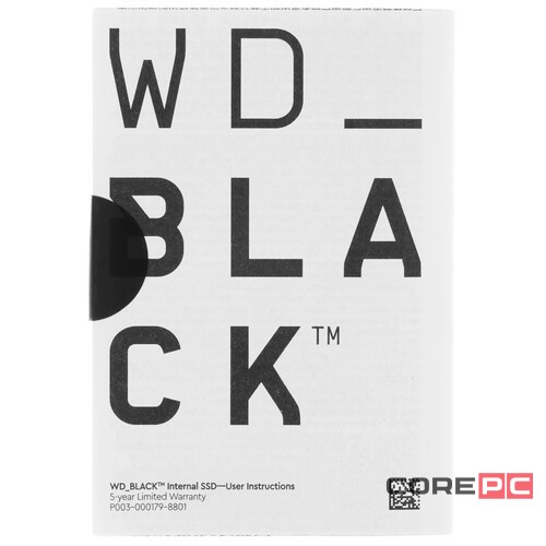 Твердотельный накопитель Western Digital 1000 Gb Black WDS100T2X0E