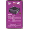Блок питания Cooler Master 500W MWE BRONZE (MPE-5001-ACAAB-EU)