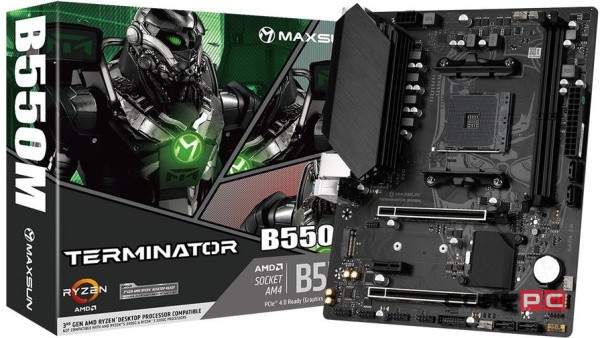 Материнская плата MaxSun B550M MS-Terminator 2.5G (6940709669761)