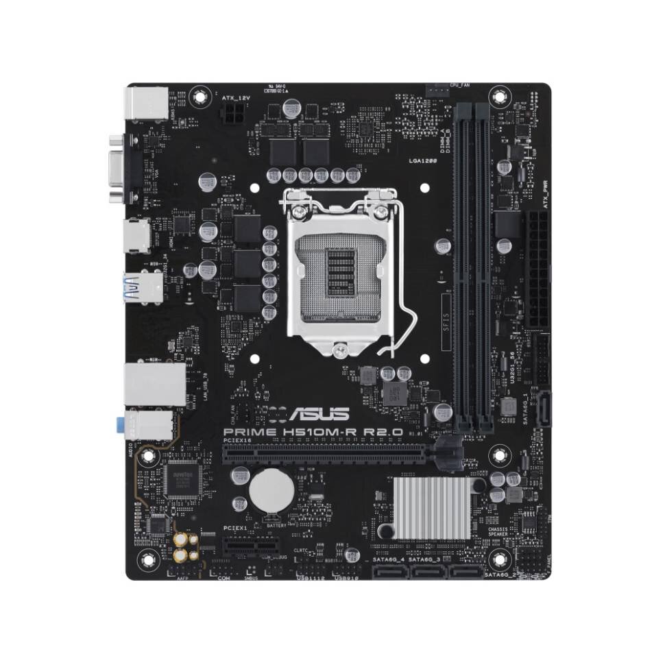 Материнская плата ASUS PRIME H510M-R R2.0-SI 90MB1EX0-M0ECY0