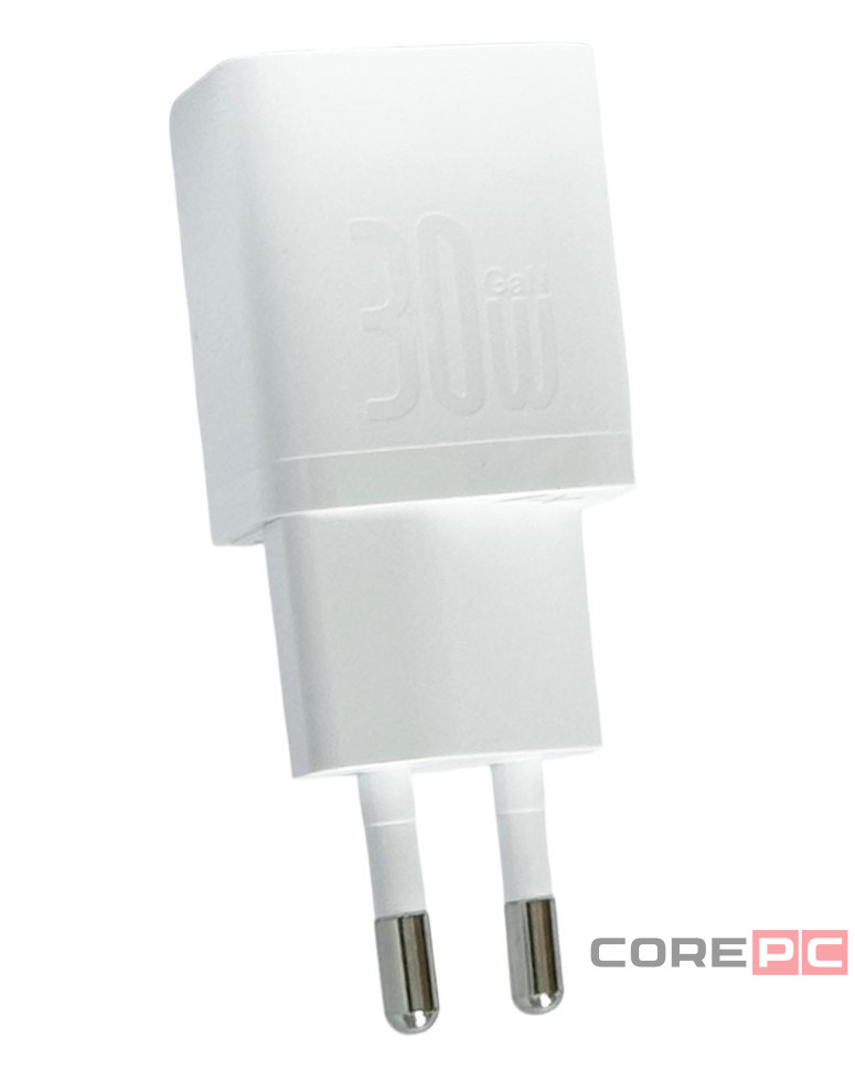 Сетевое зар. устр. Baseus GaN5 Fast Charger (mini) 1C 30W CCGN070502 белое