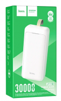 Powerbank Hoco J111B 30000mAh 2USB+Micro+Type-C белый