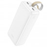 Powerbank Hoco J111B 30000mAh 2USB+Micro+Type-C белый