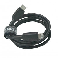 Usb Кабель-зарядка Type-C на Lightning  Anker 310 (A81A1611) 0.9м черный