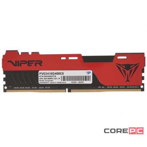 Оперативная память 16 Gb 4000 MHz PATRIOT VIPER ELITE II (PVE2416G400C0)