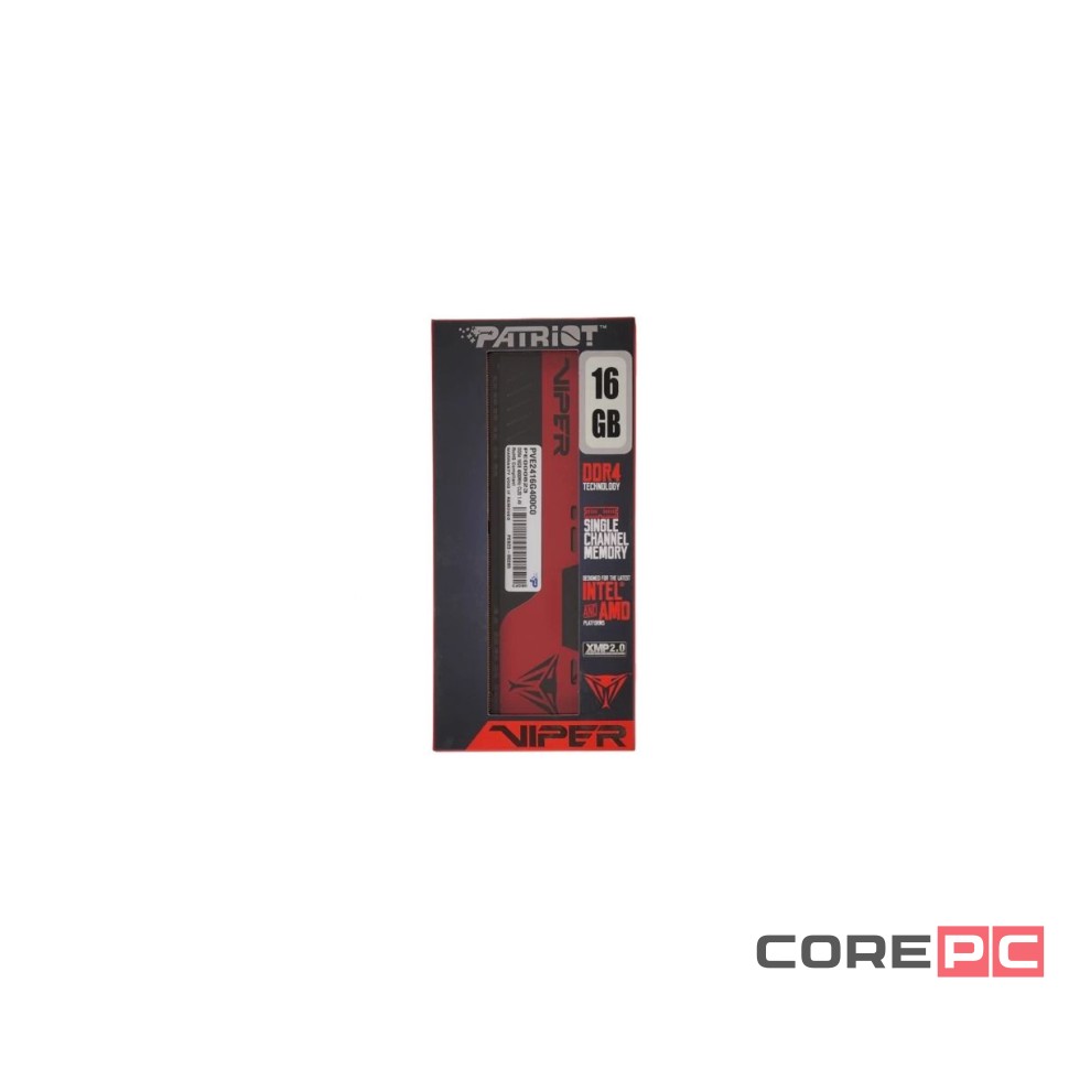 Оперативная память 16 Gb 4000 MHz PATRIOT VIPER ELITE II (PVE2416G400C0)