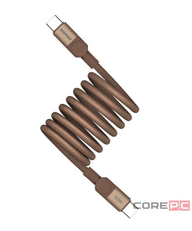 Usb Кабель-зарядка Type-C на Type-C Momax Mag.Link 60W DC61L2 2м песчаник