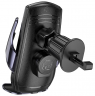 Держатель c беспроводной зарядкой в воздуховод Hoco CA202 Plus 15W черный