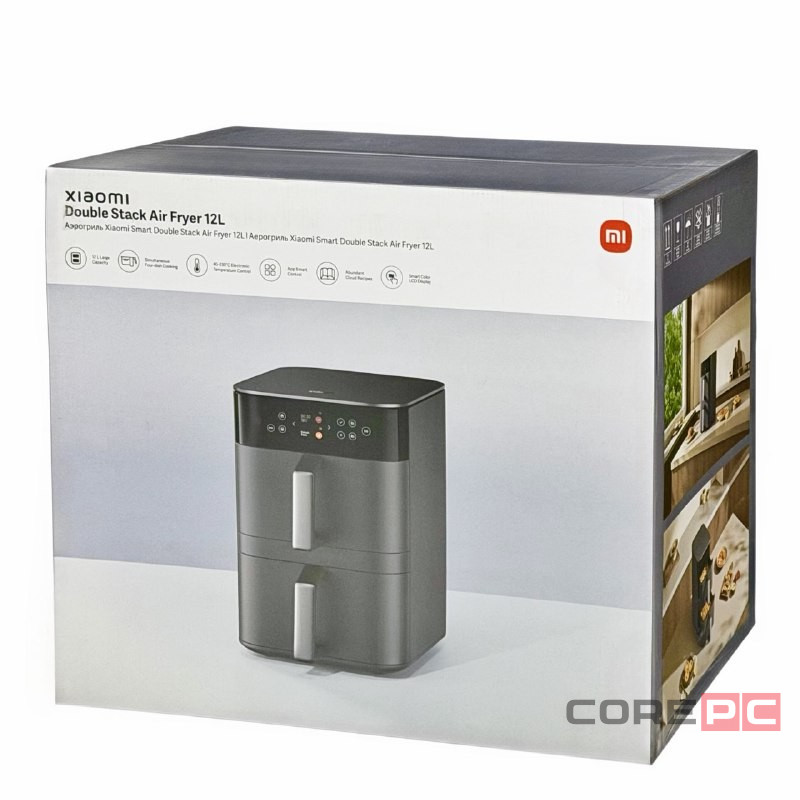 Аэрогриль Xiaomi Double Stack Air Fryer 12L MAF-DS1201 черный