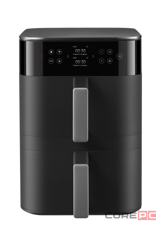 Аэрогриль Xiaomi Double Stack Air Fryer 12L MAF-DS1201 черный
