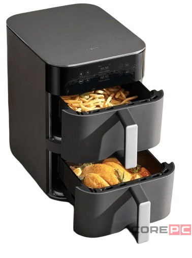 Аэрогриль Xiaomi Double Stack Air Fryer 12L MAF-DS1201 черный
