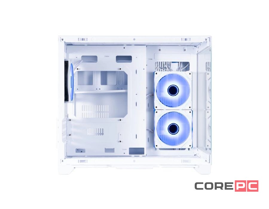 Компьютерный корпус 1STPLAYER MEGAVIEW MV6-TP ARGB White (MV6-TP-WH-2FC7R-W-1FC7-W)