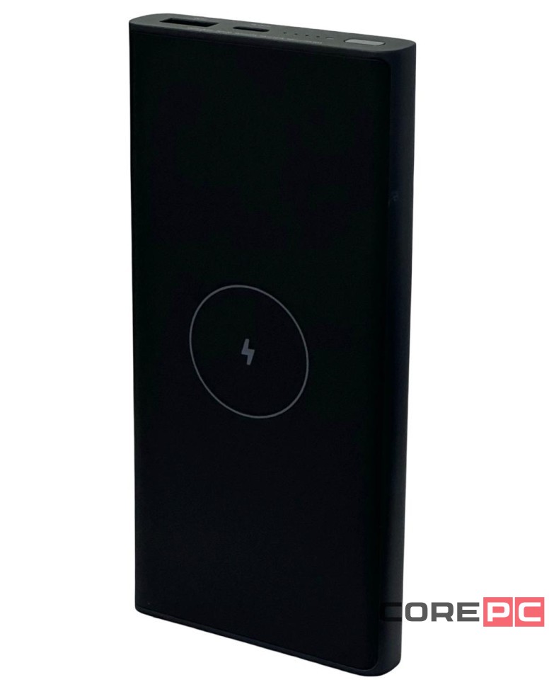 Powerbank с функцией беспроводной зарядки Xiaomi 10000 мАч 1USB+Type-C WPB15PDZM черный
