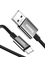Usb Кабель-зарядка TYPE-C Baseus Superior Supervooc 1м (CAYS000901) 65W черный
