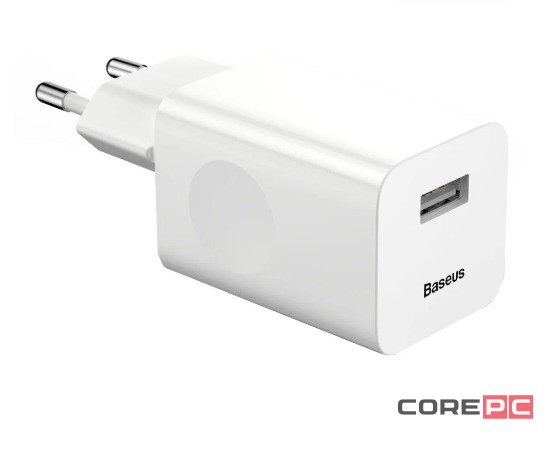 Сетевое зар. устр. Baseus Charging Quick 1USB 3A 24W CCALL-BX02 белое