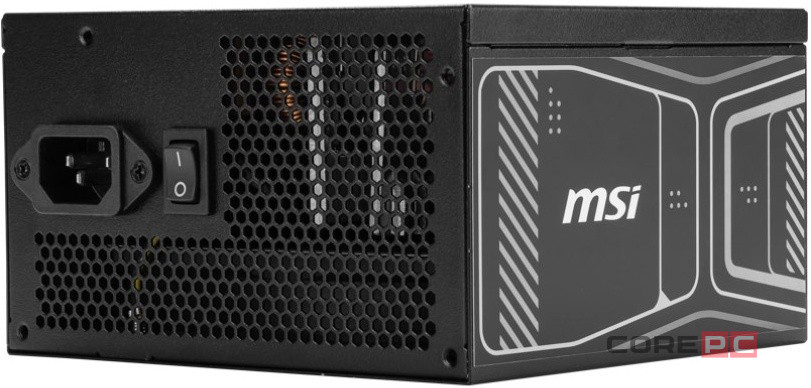 Блок питания MSI 750W MAG A750GN (306-7ZPBY11-CE0) 16 Pin PCIe 5.1