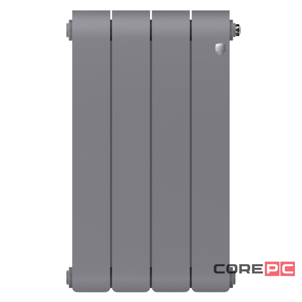 Радиатор биметаллический Royal Thermo Infinity 500 Silver Satin - 4 секц.