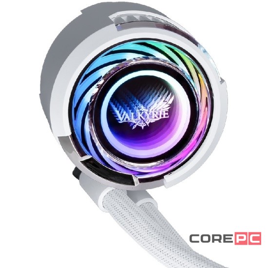 Система жидкостного охлаждения для процессора Valkyrie Jarn 420 ARGB White (C420W-RGB)