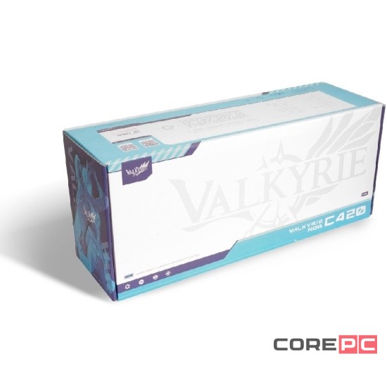 Система жидкостного охлаждения для процессора Valkyrie Jarn 420 ARGB White (C420W-RGB)