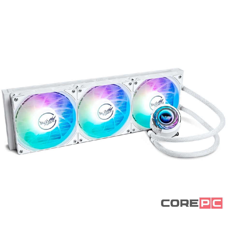 Система жидкостного охлаждения для процессора Valkyrie Jarn 420 ARGB White (C420W-RGB)