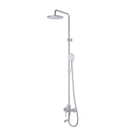 Душевая система Iddis 35к AIGSB3Fi06 Эйгер (Aiger) лейка тропический душ, хром