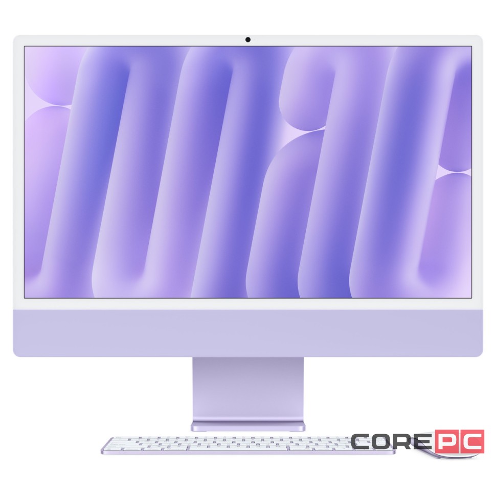Apple iMac 24" with Retina 4.5K (M3 8C CPU, 10C GPU/16GB/1TB) (Purple) (Z19P000D9)
