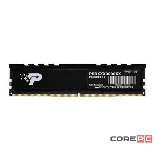 Оперативная память 8 Gb 4800 MHz PATRIOT (PSP58G480041H1)