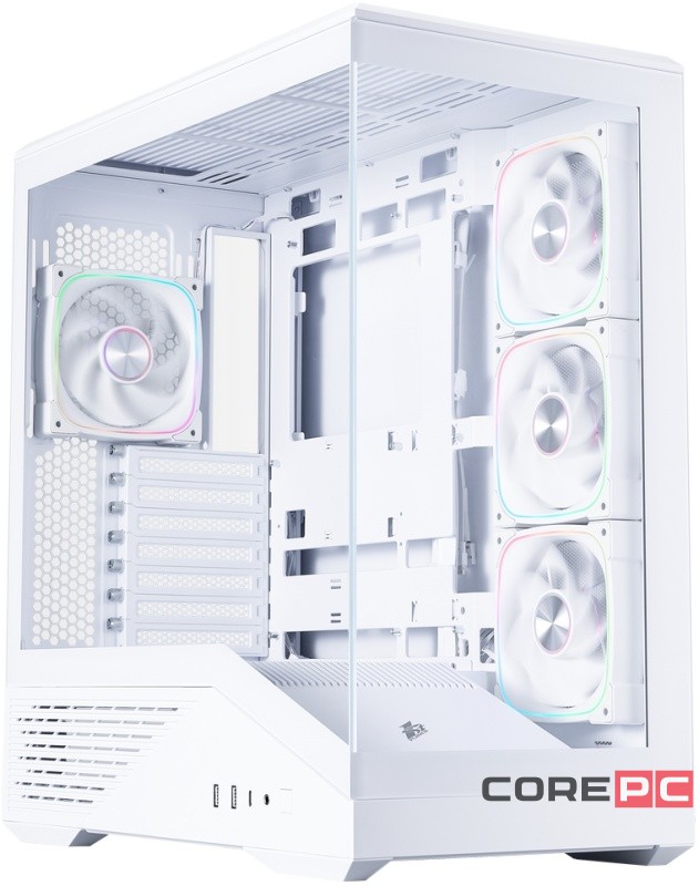 Компьютерный корпус 1STPLAYER GM7 ARGB White (GM7-WH-3FN7R-W-1FN7-W)