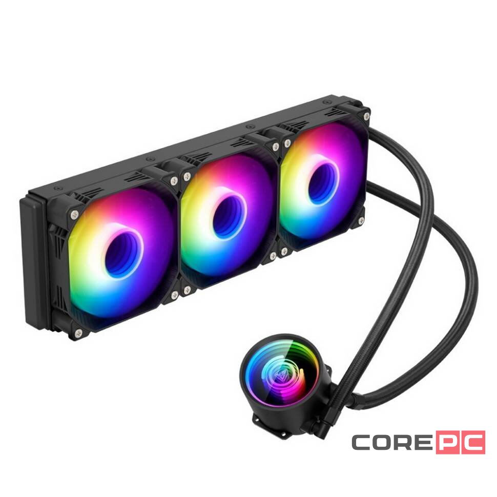 Система жидкостного охлаждения для процессора Segotep BeIce II 360 black