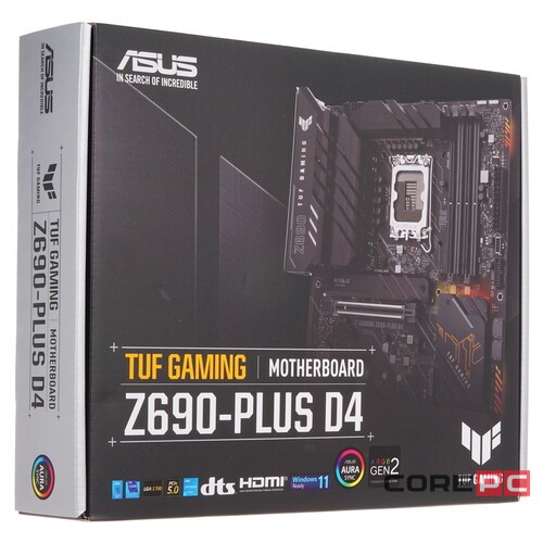 Материнская плата ASUS TUF GAMING Z690-PLUS D4 90MB18U0-M0EAY0