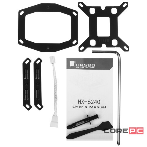 Кулер для процессора JONSBO HX6240 White