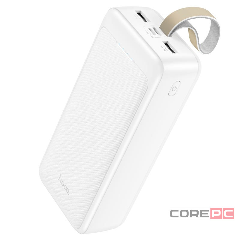 Powerbank Hoco J111B 30000mAh 2USB+Micro+Type-C белый
