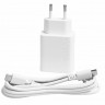 Сетевое зар. устр. Anker B2348G21 USB+1C 20W с кабелем Type-C белое