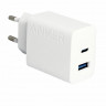 Сетевое зар. устр. Anker B2348G21 USB+1C 20W с кабелем Type-C белое