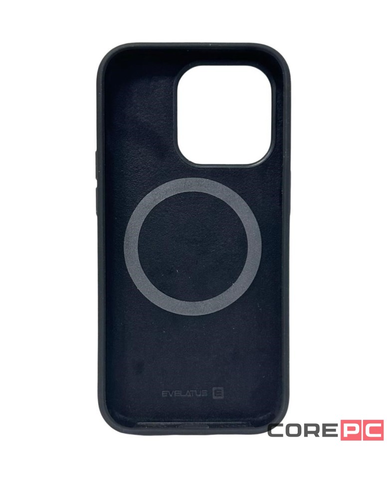 Накладка для i-Phone 14 Pro 6.1 Evelatus Magsafe силикон чёрный