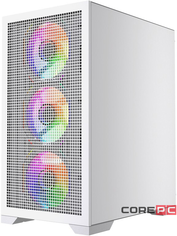 Компьютерный корпус Powercase Mistral Micro B315W ARGB White (CMMB315W-A4)