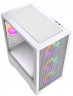 Компьютерный корпус Powercase Mistral Micro B315W ARGB White (CMMB315W-A4)
