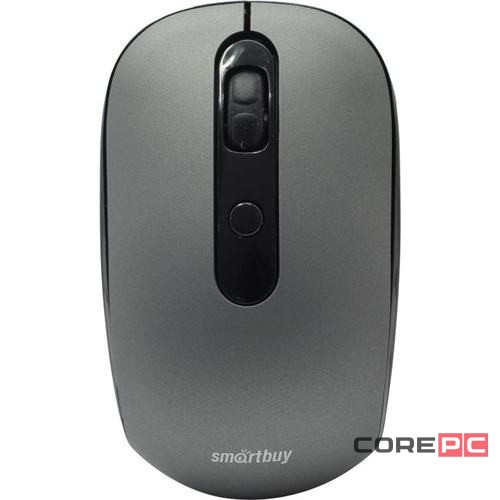 Мышь беспроводная беззвуч. Smartbuy ONE 262AG USB/DPI 800-1200-1600/4 кнопки/1AA серебро (SBM-262AG)