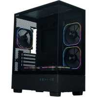 Компьютерный корпус XASTRA Q400M 5ARGB-FG-C6-UC ARGB Black (Q400M-5FG12A-C6-UC)