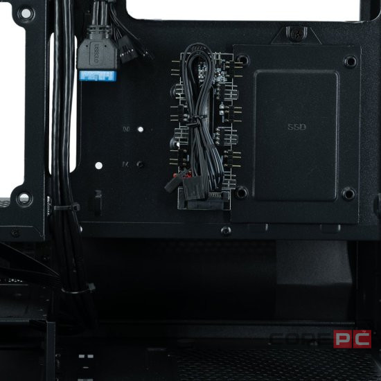Компьютерный корпус XASTRA Q400M 5ARGB-FG-C6-UC ARGB Black (Q400M-5FG12A-C6-UC)