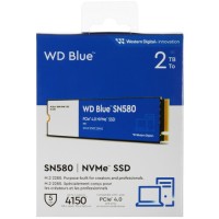 Твердотельный накопитель Western Digital 2000 Gb SN580 Blue WDS200T3B0E