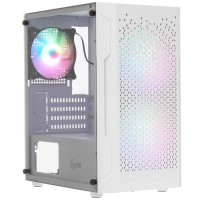 Компьютерный корпус Powercase MISTRAL Micro Z3W MESH LED CMIMZW-L3