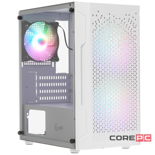 Компьютерный корпус Powercase MISTRAL Micro Z3W MESH LED CMIMZW-L3