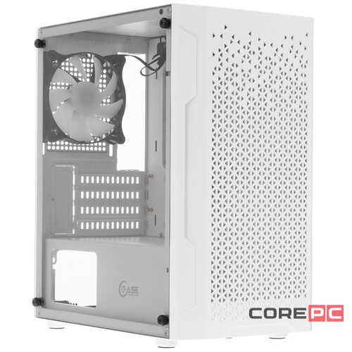Компьютерный корпус Powercase MISTRAL Micro Z3W MESH LED CMIMZW-L3