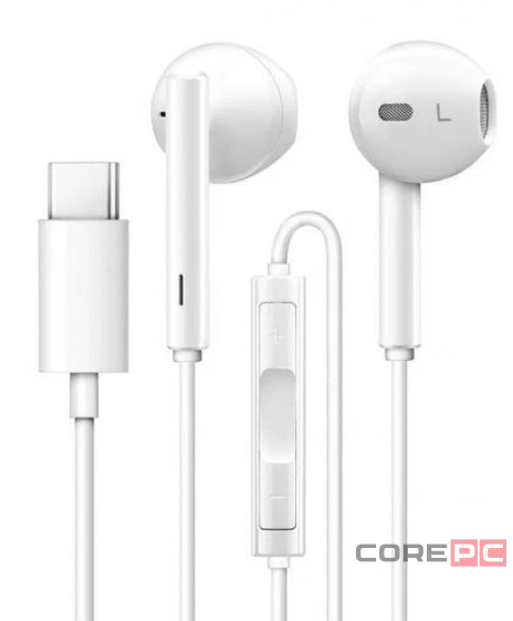 Наушники с микрофоном Huawei CM33 Type-C белые